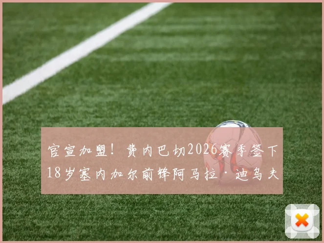 官宣加盟！费内巴切2026赛季签下18岁塞内加尔前锋阿马拉·迪乌夫：转会费、技术特点及对球队影响前瞻