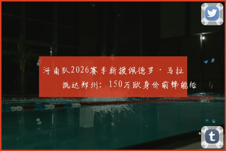 河南队2026赛季新援佩德罗·马拉南抵达郑州：150万欧身价前锋能给球队带来什么改变