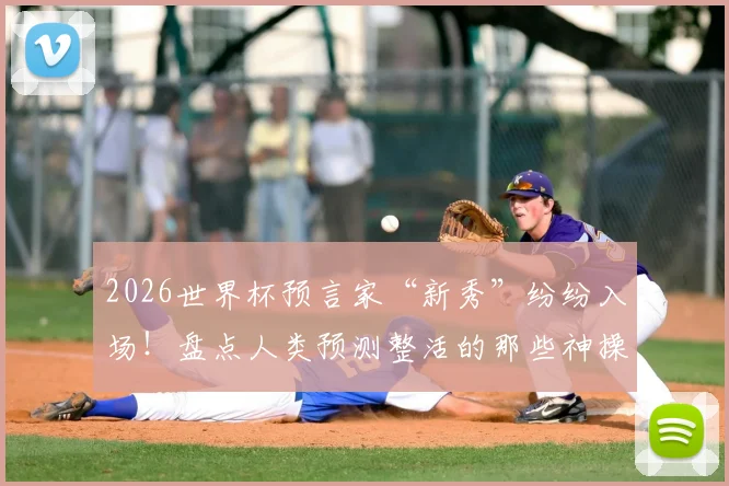 2026世界杯预言家“新秀”纷纷入场!盘点人类预测整活的那些神操作与翻车现场